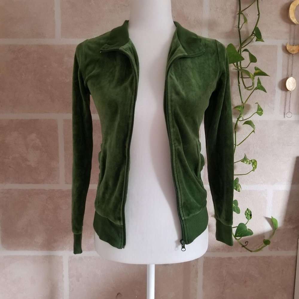 Sarah Johnson Women's Small Velour Jacket